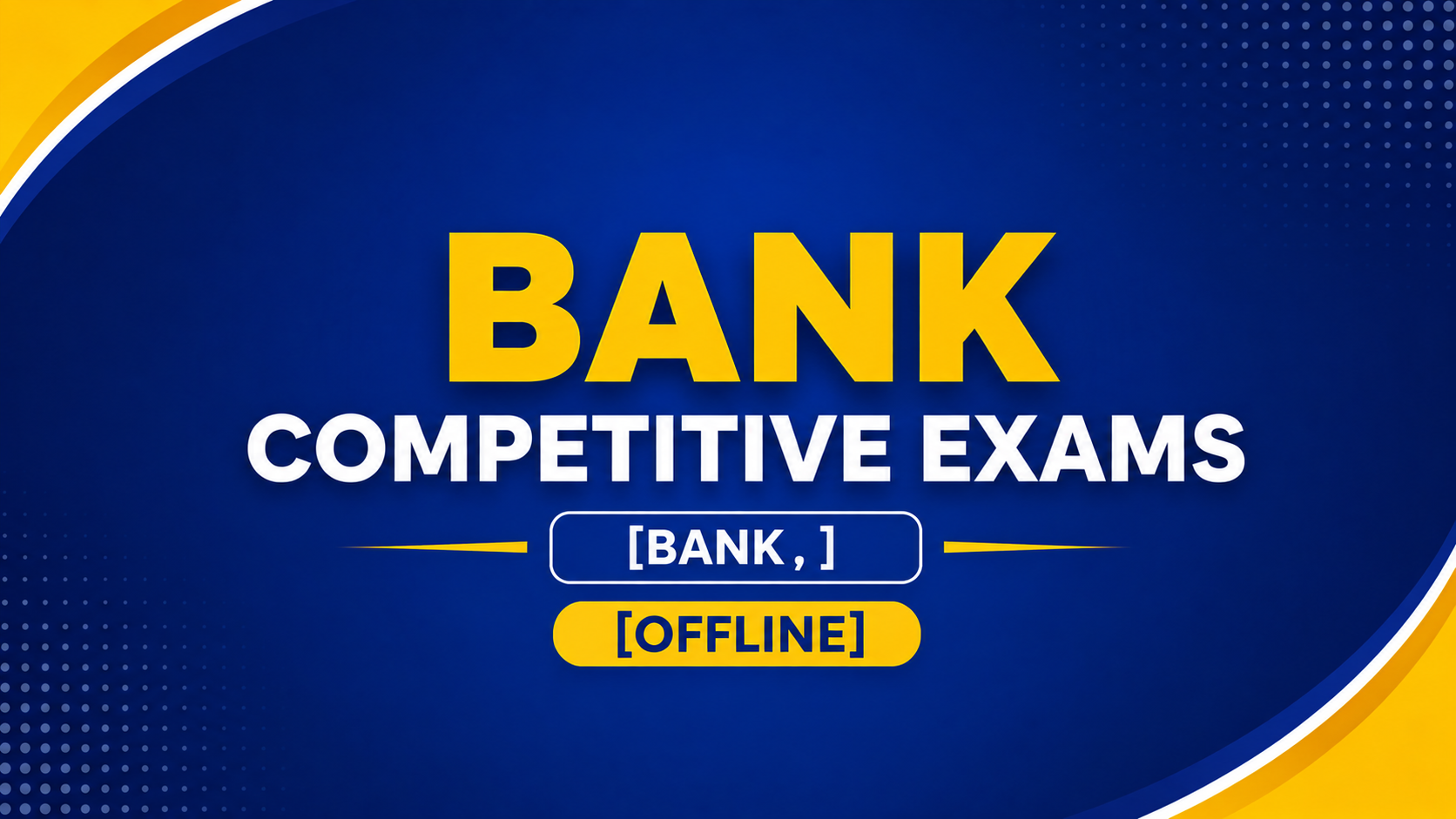 Bank Competitive Exams